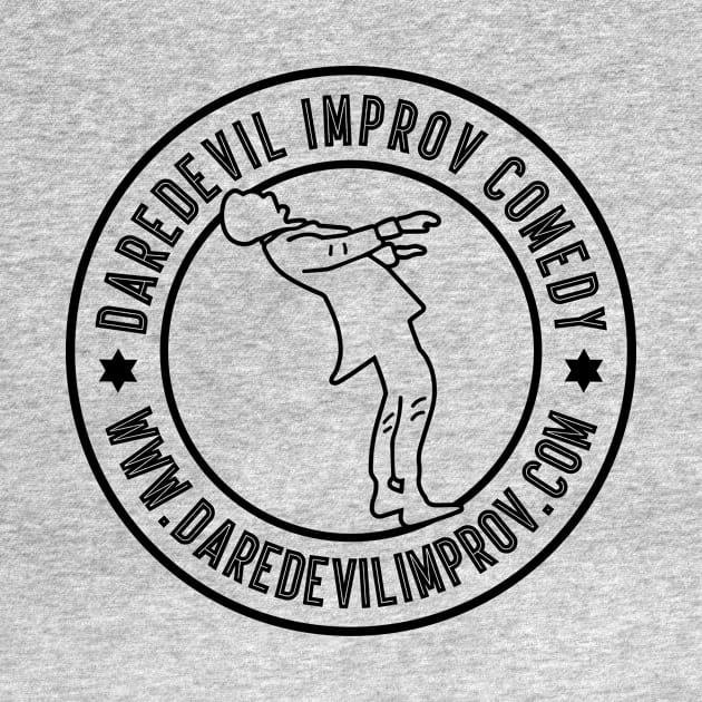 DareDevil Logo Black by DareDevil Improv